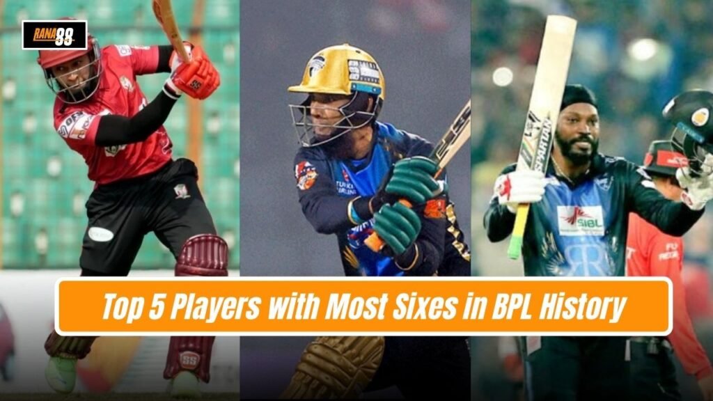 Most Sixes in BPL