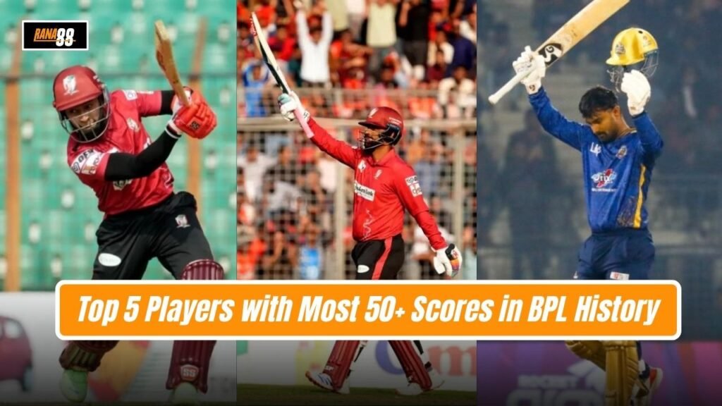 Most 50+ Scores in BPL