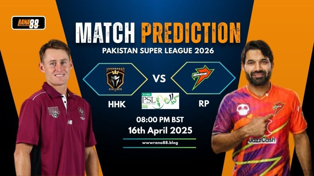 HHK vs RP Match Prediction