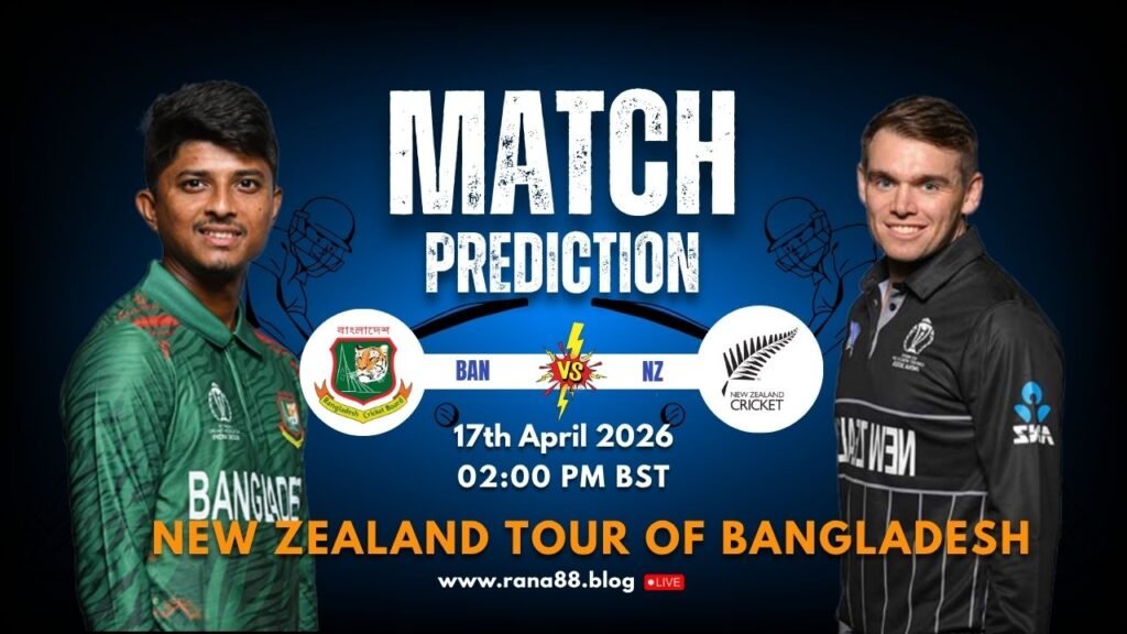 BAN vs NZ Match Prediction