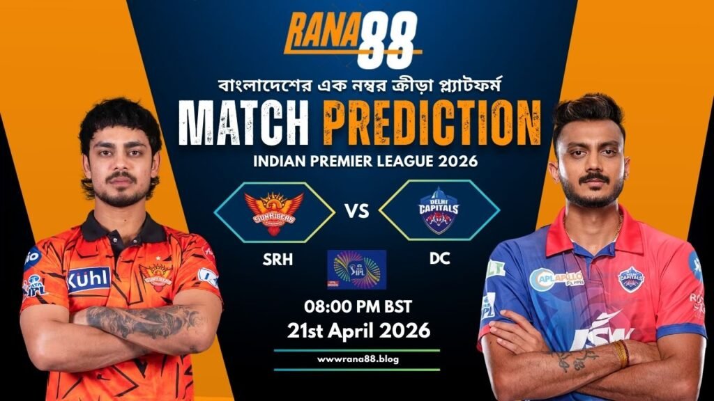 SRH vs DC Match Prediction